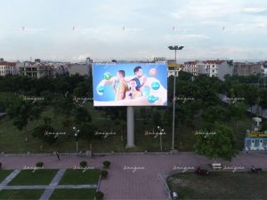 Sữa đậu nành Fami quảng cáo màn hình Led ngoài trời và trong nhà ra mắt sản phẩm mới