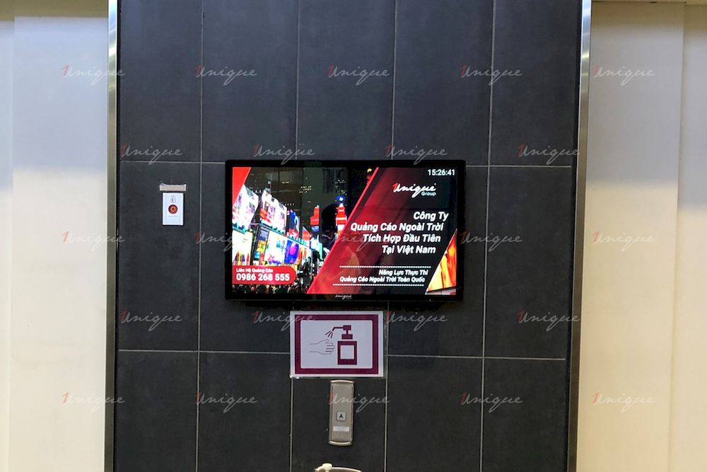 dự án thi công lắp đặt màn hình LCD tại Aeon mall Long Biên